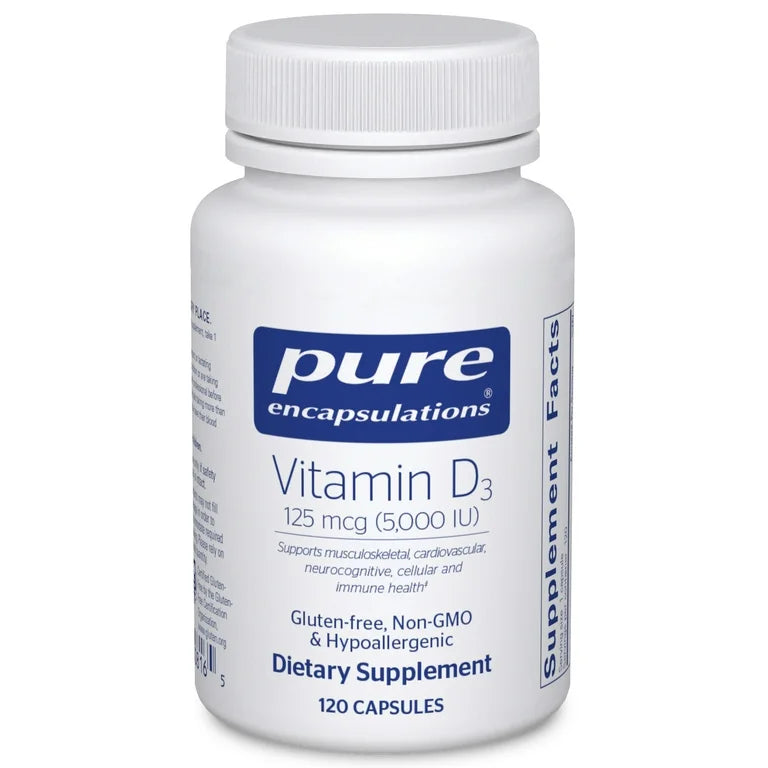 Vitamin D3 125 mcg (5,000 IU)