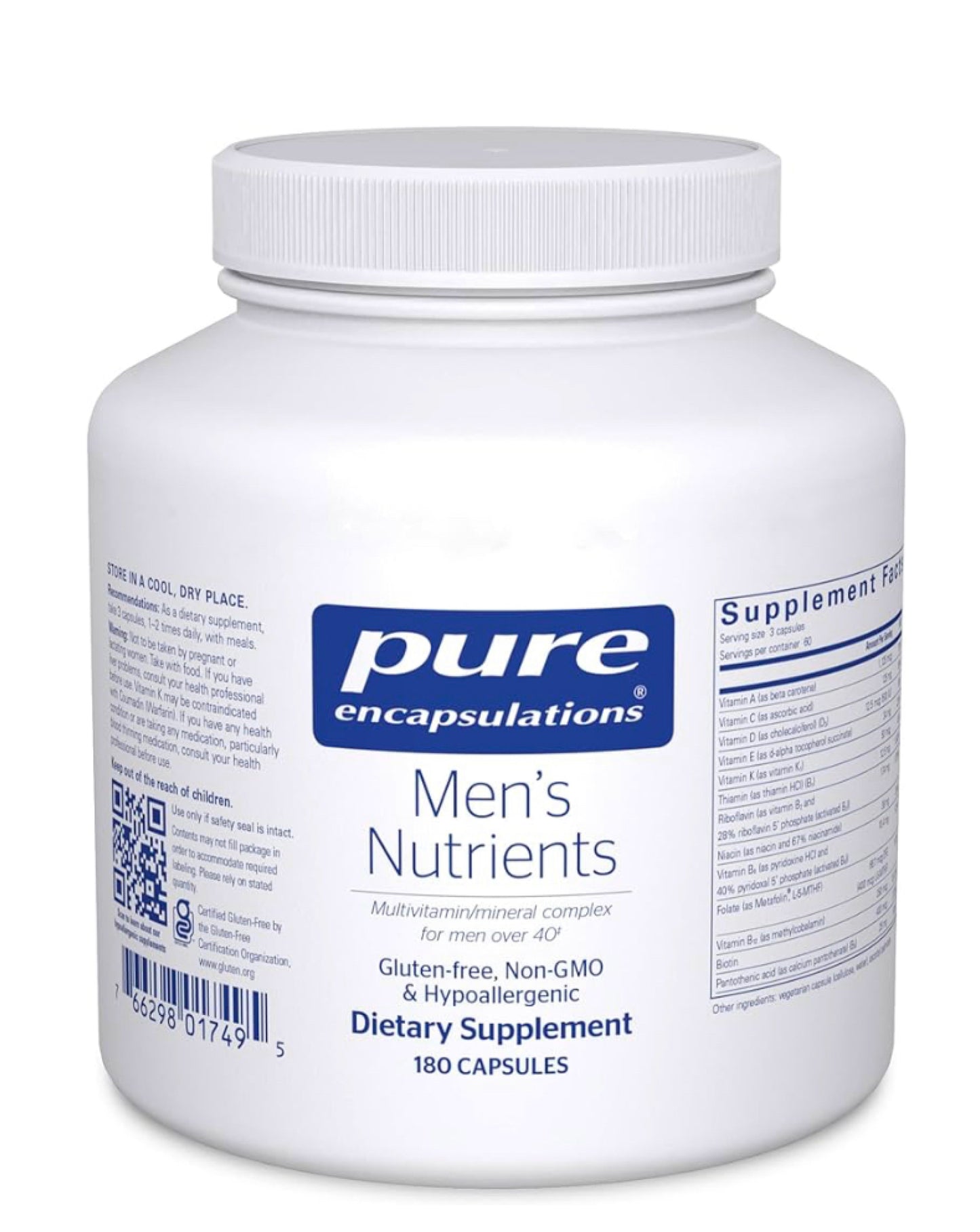 Men's Nutrients - Multivitamin Mineral Supplement