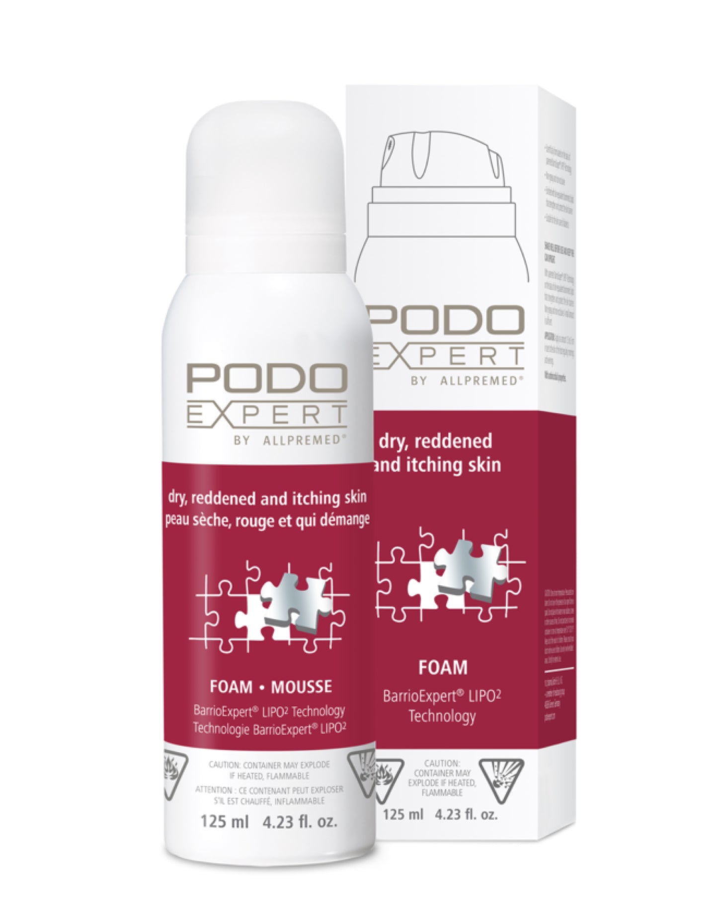 PODO EXPERT for Dry, Reddened, and Itching Skin