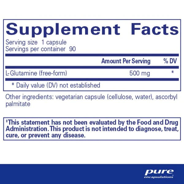 L-Glutamine 500mg