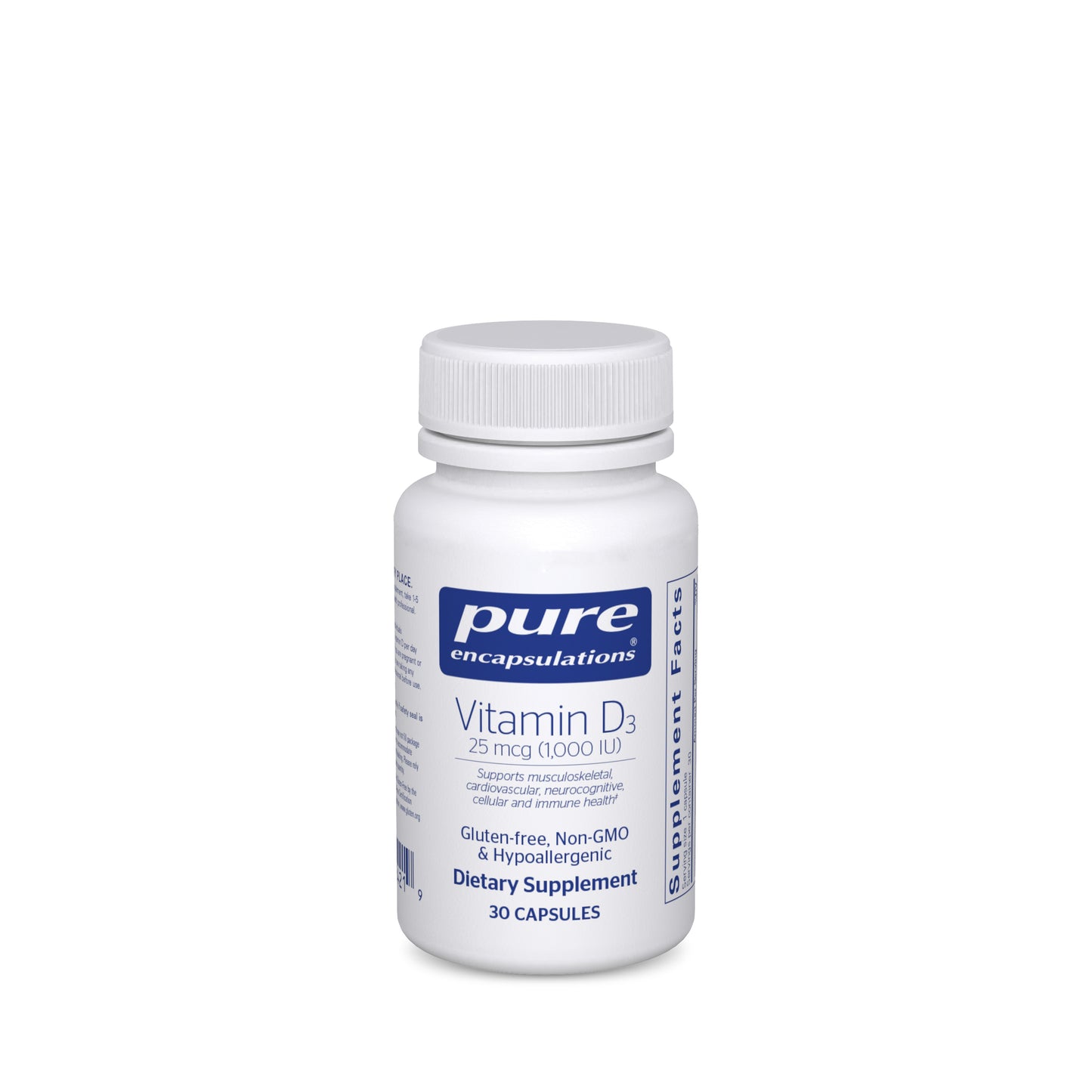 Vitamin D3 25 mcg (1,000 IU)