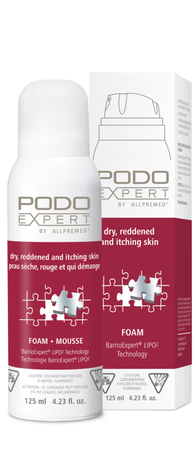 PODO EXPERT for Dry, Reddened, and Itching Skin
